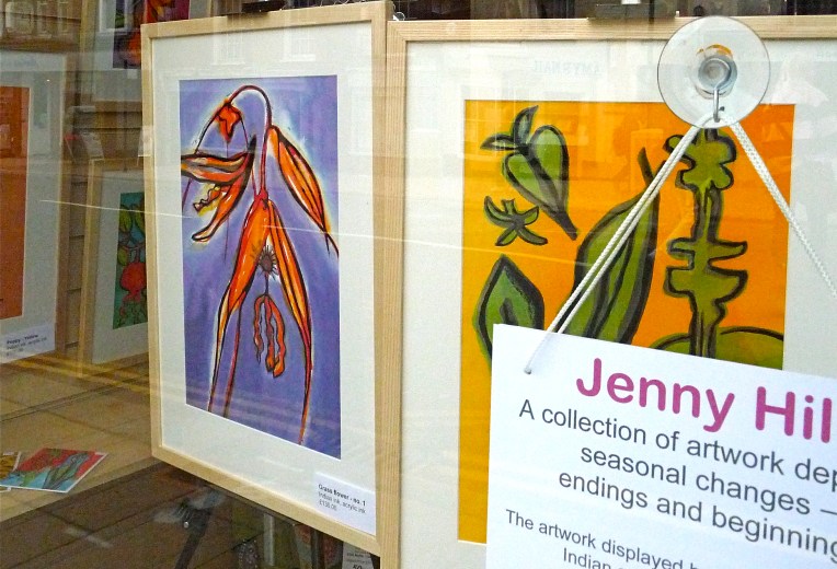 Art trails - through a window