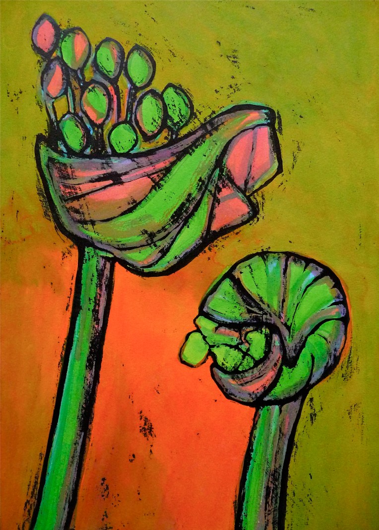 Plant form - Agapanthus no.2 - Jenny Hill