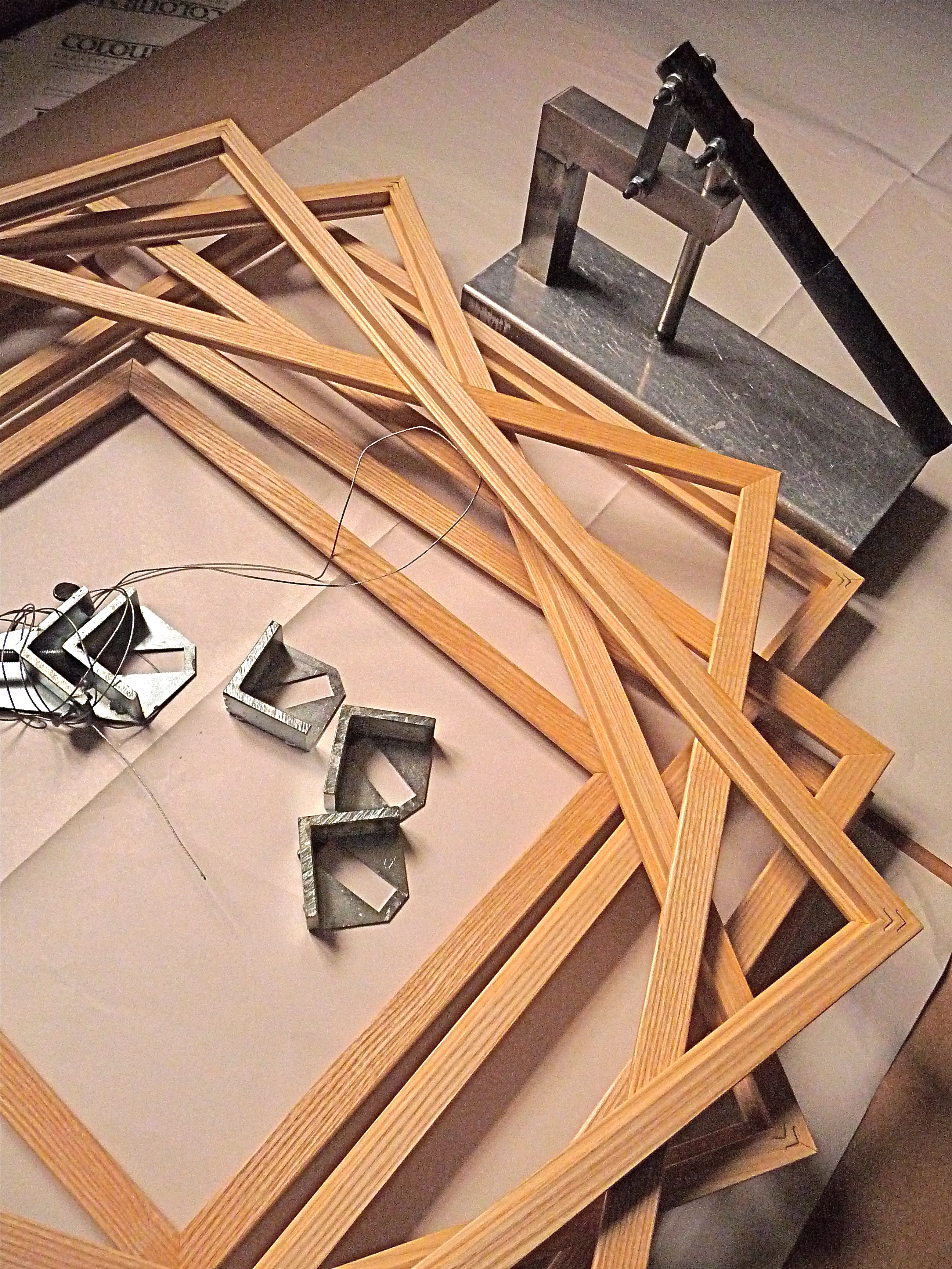 framing, art marketing, exhibition,  Jenny Hill